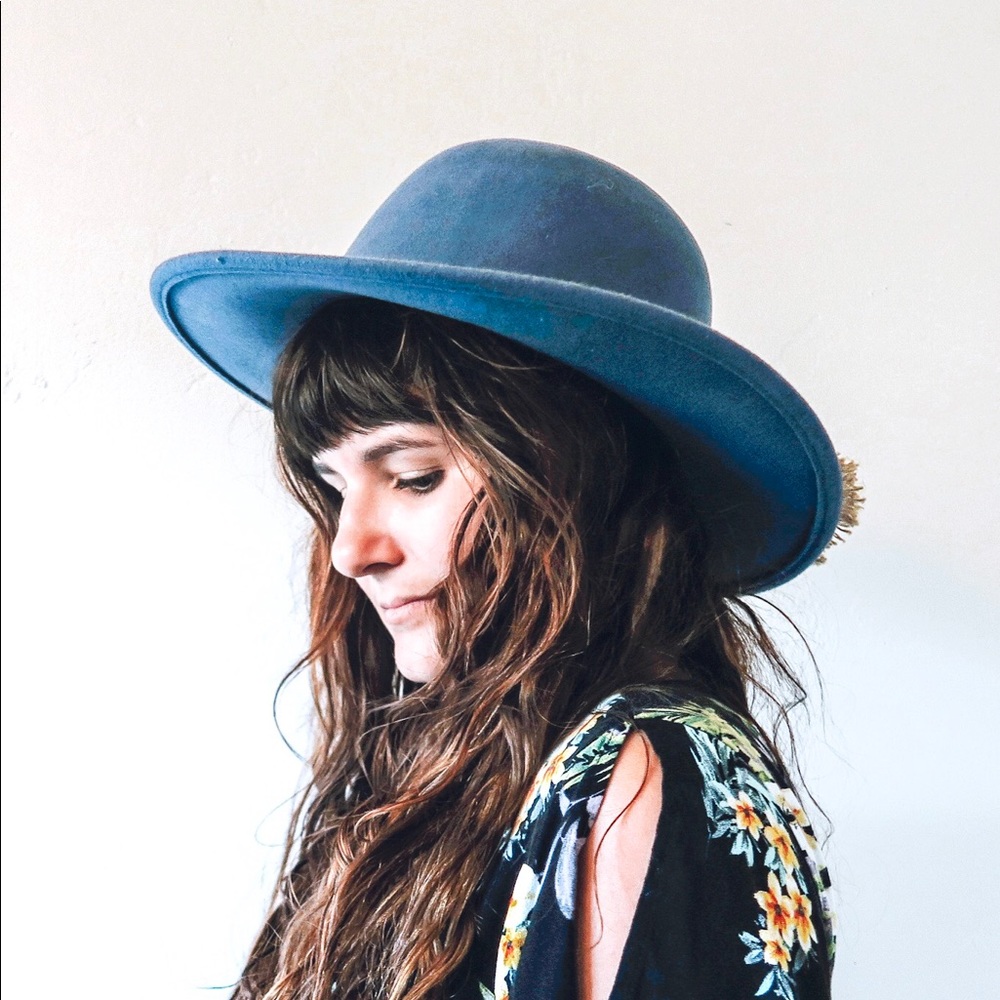 Rare Blue Brixton Hat